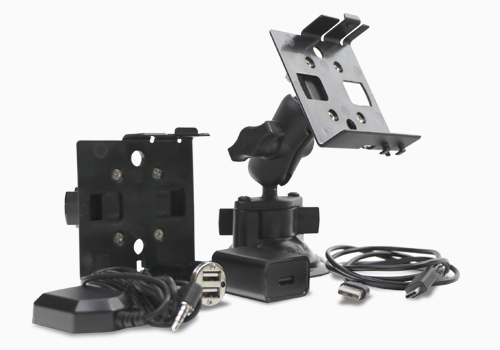 D3 RAM suction mount and 3-1/8 panel hole pinch mount