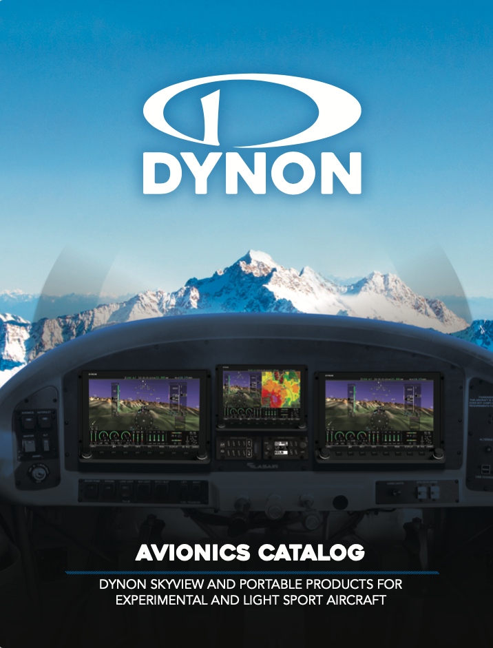 View or Download The Dynon Avionics Catalog For Experimental Aircraft